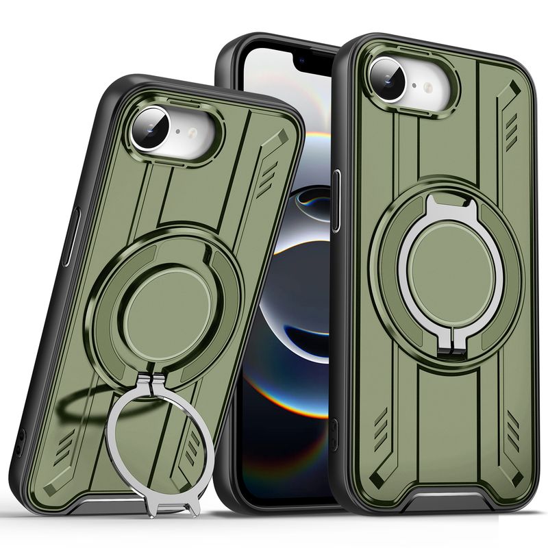 Hülle für iPhone 16E 16 15 14 13 12 11 Pro Max Plus Kickstand Slide Kameraschutz Roter Ring Drop Stoßfeste Abdeckung_voghion.com