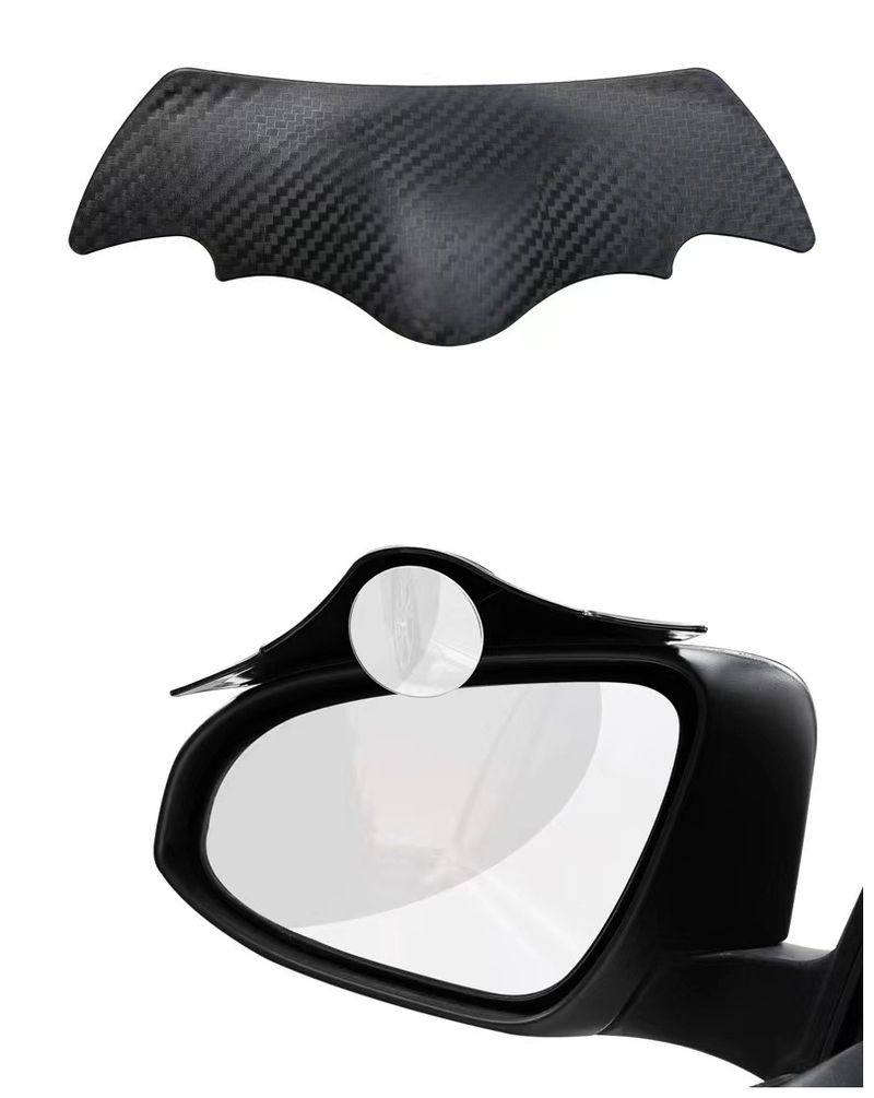 Rétroviseur de voiture, petit rétroviseur rond intégré réfléchissant pour angle mort, protection contre la pluie, artefact étanche_voghion.com