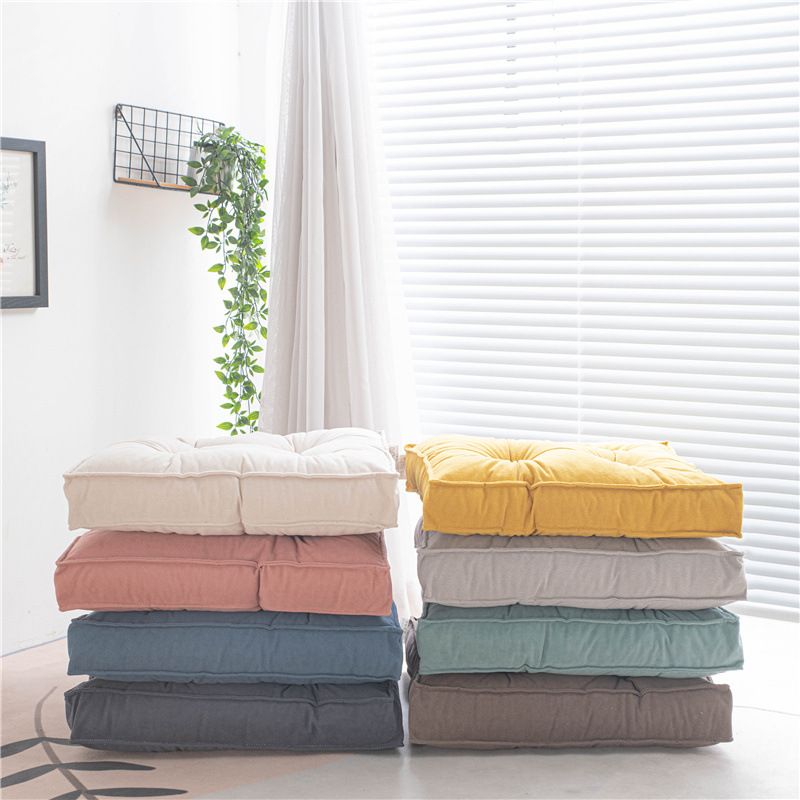Floor Cushion Chair Office Long Seat Cushion Student Winter Stool Buttock Pad Soft Cushion_voghion.com