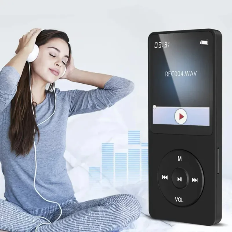 Interface MPZ Type-C, port de charge rapide avec carte mémoire 32 Go, version Bluetooth 5.ch, lecteur de musique, enregistrement FM, livre électronique_voghion.com