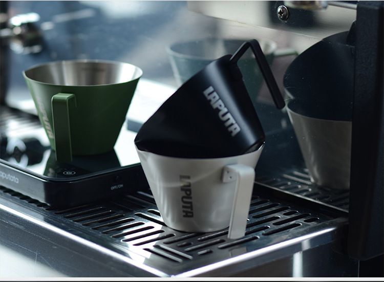 Stainless Steel Measuring Italian Extraction Espresso 304 Ounce Graduated Cup 100ml_voghion.com