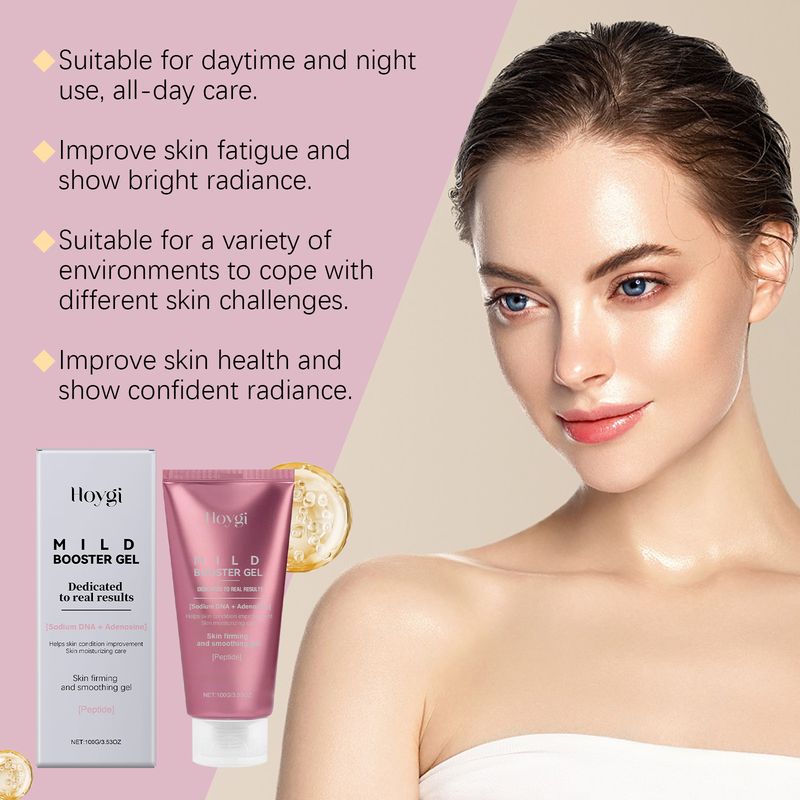 Hoygi pinguldav ja niisutav geel niisutab sügavuti, pinguldab, pehmendab ja niisutab nahka näokreemina._voghion.com