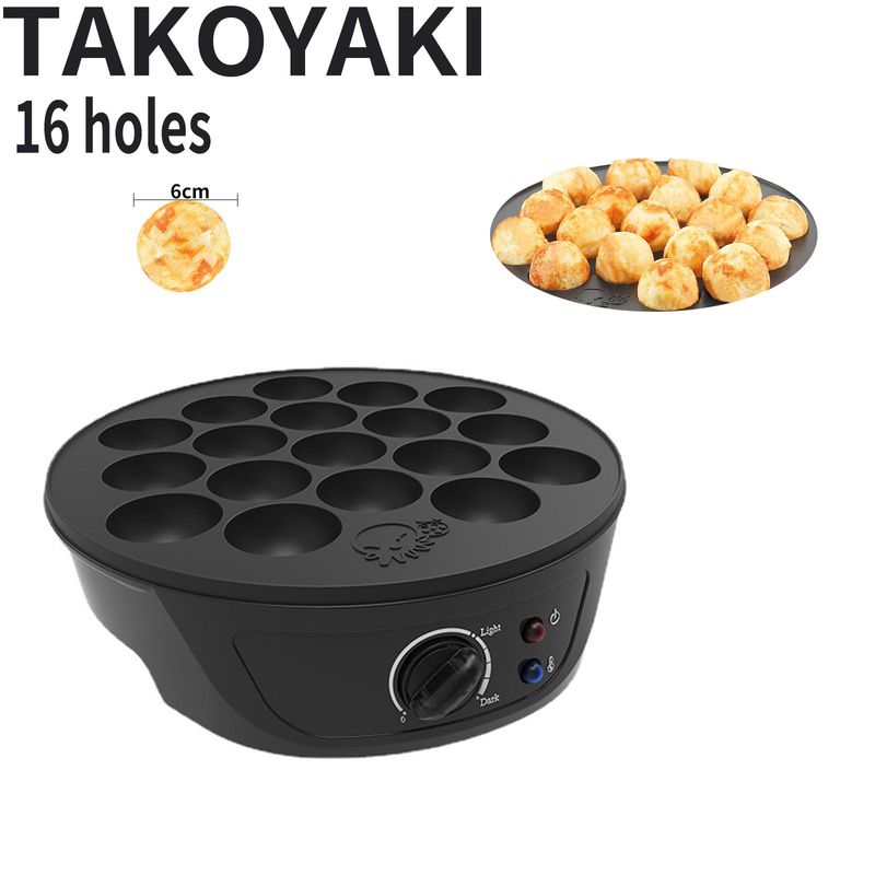 macchina per takoyaki teglia elettrica per uso domestico macchina per polpette macchina per polpette di gamberi produttore all'ingrosso macchina per uova standard USA_voghion.com