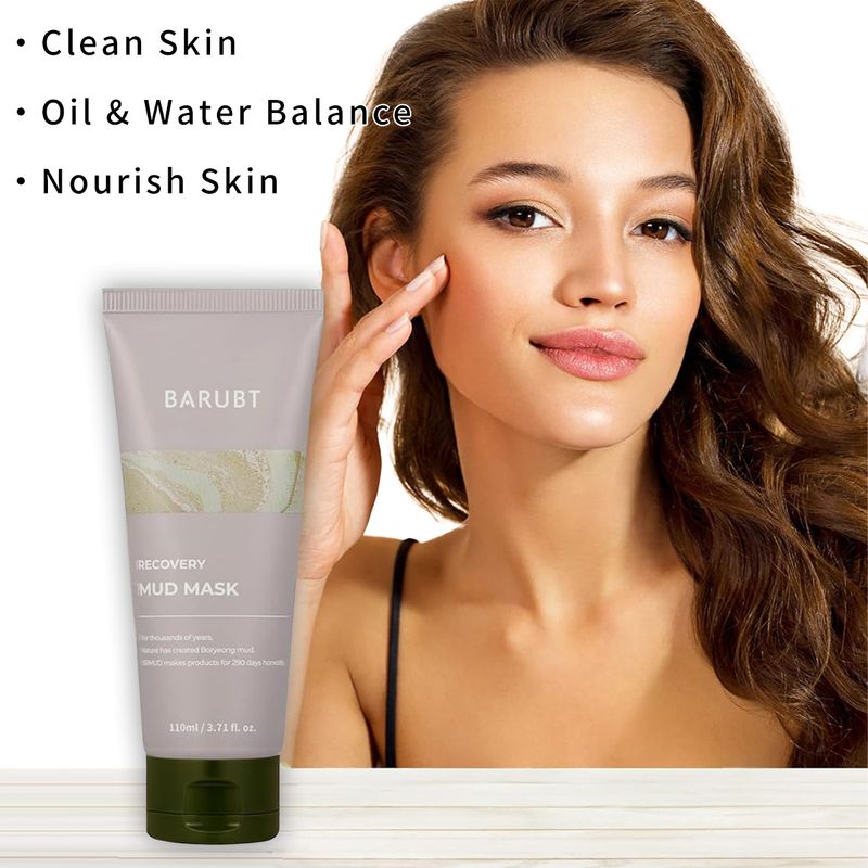 Hot-selling Soothing Mud Mask 110ml Deep Cleansing Skin Balancing Oil Moisturizing Dryness_voghion.com