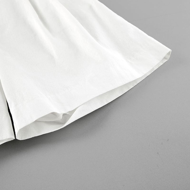Women's cotton and linen suit vest women's summer casual sleeveless vest shorts two-piece set_voghion.com