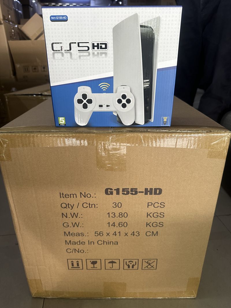 G155HD Mini TV igraća konzola HD P5 Nostalgična crveno-bijela igraća konzola FC, izgrađena 2000 igara_voghion.com