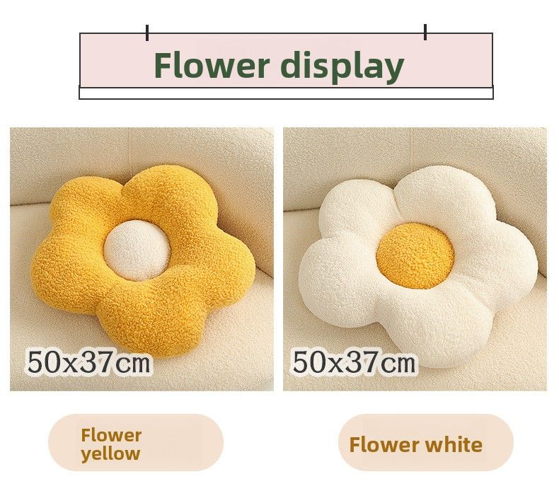 Cuscino decorativo morbido per dormire sul fianco di una ragazza, modello di divano per la casa in stile minimalista Ins Flower_voghion.com