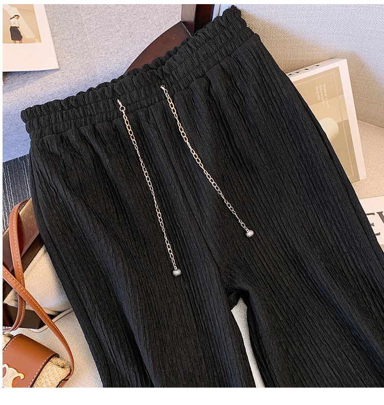 Conjunto feminino plus size casual elegante de duas peças, blazer de manga comprida e calças retas, poliéster elastano, elástico, confortável, para escritório_voghion.com