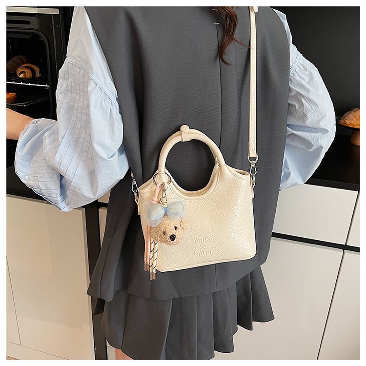 Borsa a mano di alta qualità, alla moda, alla moda, da donna, con tracolla, versatile, con design di nicchia_voghion.com