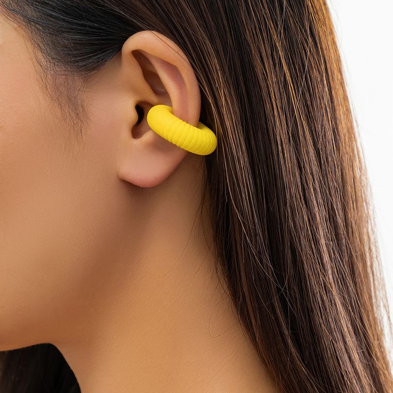 1 Piece 3 Pieces Set Elegant U Shape Plating Alloy Ear Cuffs_voghion.com