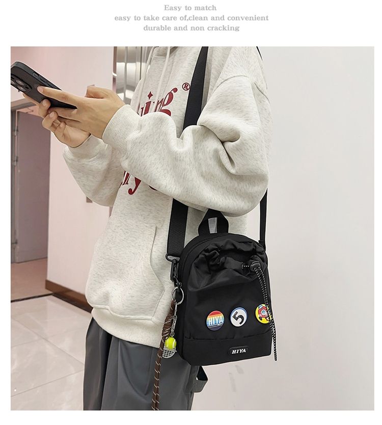 Přenosný venkovní voděodolný telefon Trendy Messenger Pánská rychlovarná konvice Miminko Dámská Cyklistika Horolezectví Malá taška přes rameno_voghion.com