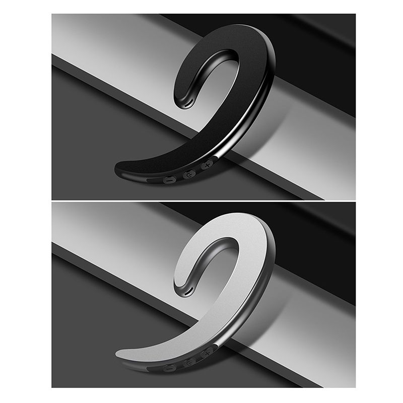 Digital Display Wireless Bluetooth Earphone 3D Stereo Solid Color Bone Conduction Headphones Fashion Long Endurance_voghion.com