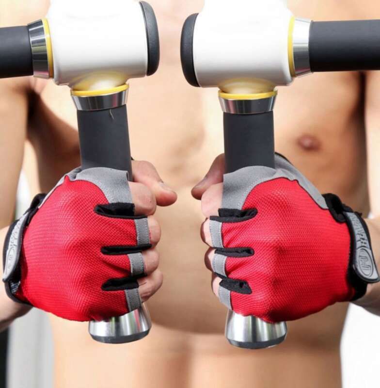 Gants de sport demi-antidérapants pour hommes, résistants à l'usure, alpinisme, design fin, été femme, respirants,_voghion.com