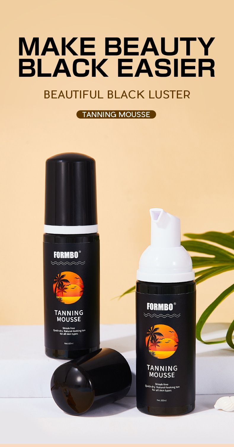 FORMBO Tanning Mousse Strand Udendørs Solfri Selvbruner Hud Bronze Hvedefarve_voghion.com