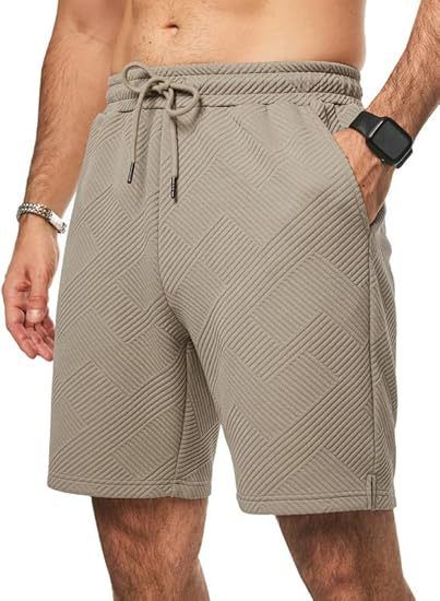 Vêtements pour hommes, nouveaux shorts tricotés, pantalons décontractés amples et droits pour hommes, style vacances balnéaires polyvalent_voghion.com