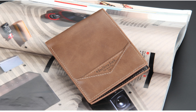 Baellerry2023 Nuovo portafoglio corto da uomo Porta carte multi-carta alla moda semplice_voghion.com