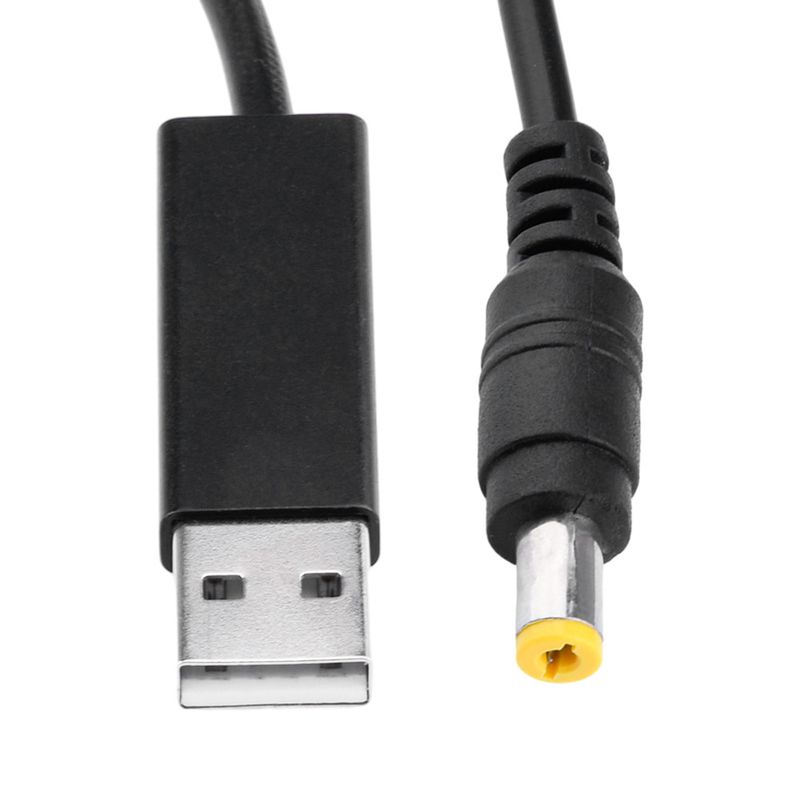 Power Boost Line 5V bis DC 9V / 12V Step UP Modul USB Converter Adapter Router Kabel 2.1x5.5mm Plug_voghion.com