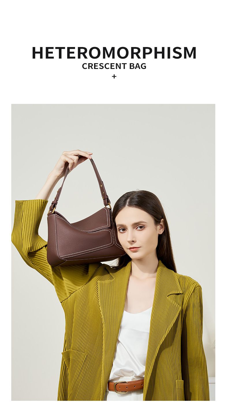 Borse da donna, borsa a tracolla singola, borsa geometrica da donna, borsa a cuscino in vera pelle, borsa a tracolla in pelle di mucca, borsa da pendolare_voghion.com