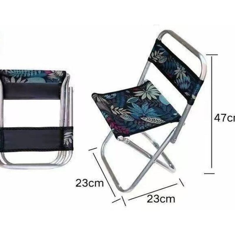 Taburete plegable portátil para pesca al aire libre, silla para acampar, banco pequeño_voghion.com