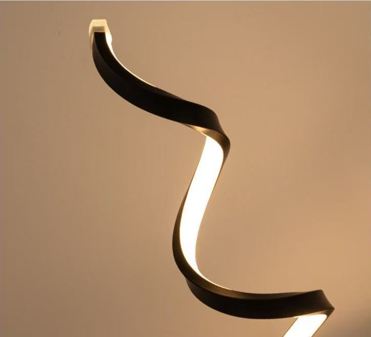 Small Whirlwind Spiral Decorative Atmosphere Table Lamp Modern LED Bar Creative Warm Romantic Bedside Night Light Gift_voghion.com