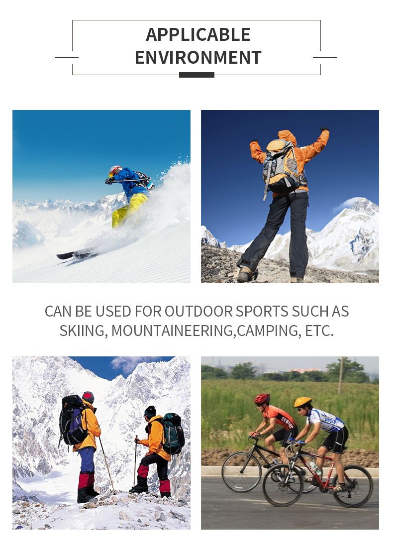 Adult single-layer ski with REVO coating for UV protection and snow blind skiing goggles_voghion.com