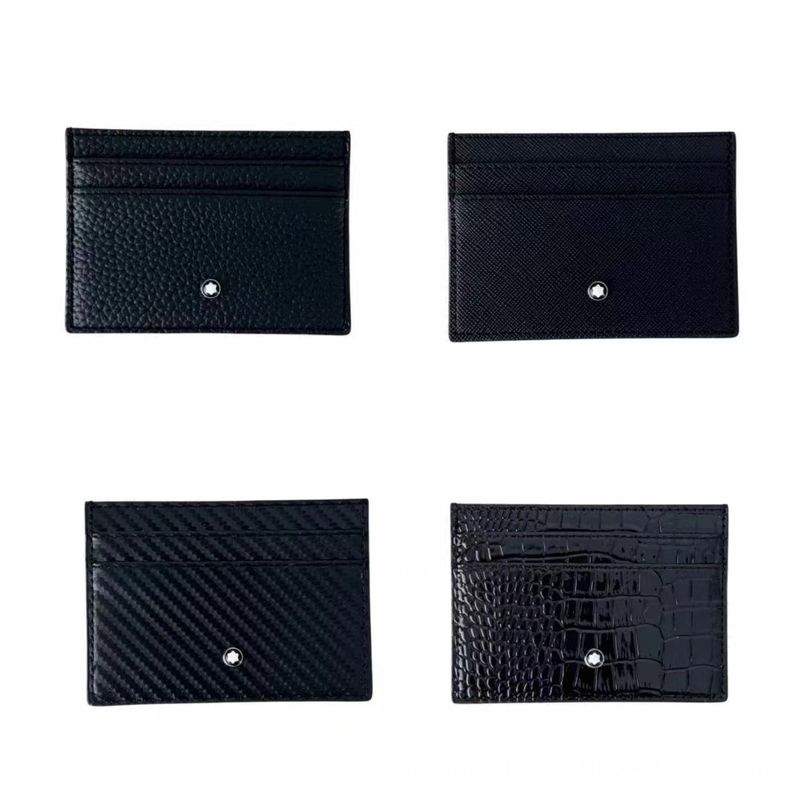 Nuovo portadocumenti con clip semplice, ultrasottile, con più scomparti per carte, unisex, marchio alla moda_voghion.com