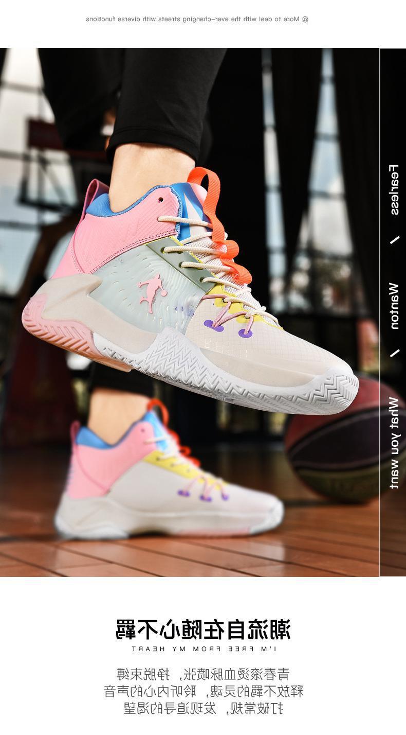 Fujian Produttore Scarpe da uomo Scarpe da basket alla moda Autunno Nuovi uomini S Scarpe da ginnastica alte Scarpe da ginnastica traspiranti in rete Studio di scarpe_voghion.com