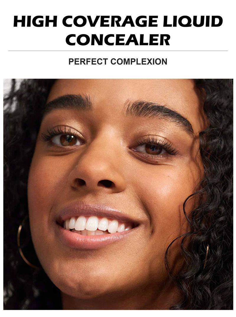 Corretivo líquido HANDAIYAN de 8 cores - minimiza os poros, duradouro, não acumula, cobre acne e manchas_voghion.com