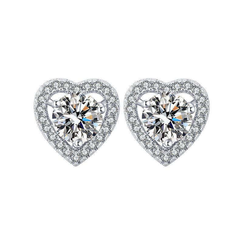 Kwai Online Live Broadcast Liebe Design Silber Halskette Imitieren D Farbe Moissanite Weibliche Anhänger_voghion.com