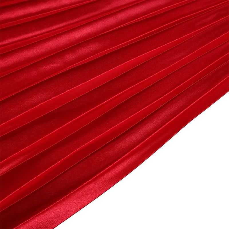 Women's Clothing Large Size Women's Wear High Waist Temperament Elegant Fashion Large Swing A Line Skirt Half length Skirt Pleated Skirt_voghion.com