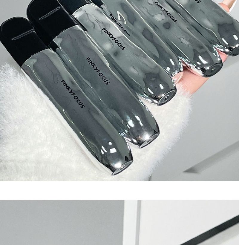 Pinkyfocus Obsidian Jumping Light Mirror Lippenstift Koreanischer purer Wunsch, Zärtlichkeit und feuchtigkeitsspendenden Wasserlichtglas-Dudu-Lippenstift zu zeigen_voghion.com