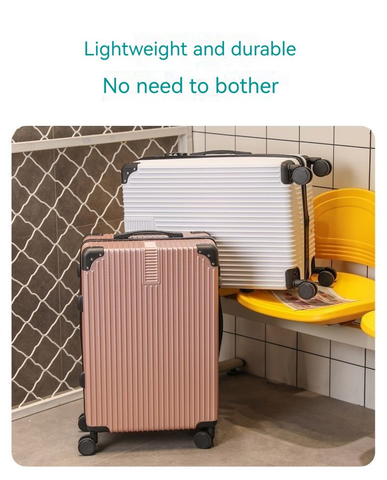Trolley da viaggio con lucchetto a combinazione di grande capacità, con ruote universali per studenti, a prova di esplosione, divisorio per separazione asciutto e bagnato_voghion.com