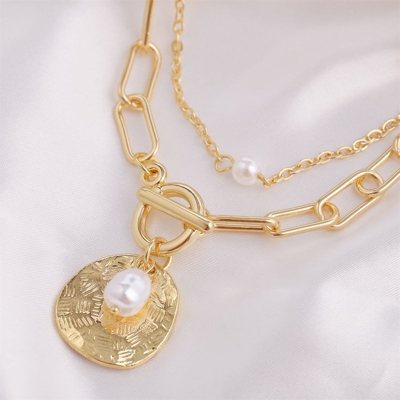 Multi schicht unregelmäßigen perlenkette, speziell geformte retro Barock perlenkette schmuck high-end_voghion.com