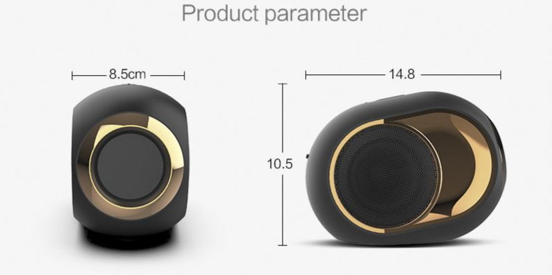 Nieuwe X6 Bluetooth-luidspreker, draadloos, superbass, draagbare kaartsleuf, USB-stick, thuis, hoog volume surround sound_voghion.com