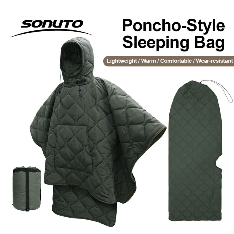 Ultralight Waterproof Bivvy Sack 1 Person Emergency Sleeping Bag Lightweight Packable Heat Insulation For Outdoor Surviv_voghion.com