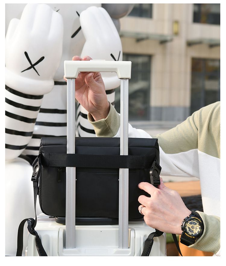 Borsa da postino, borsa a tracolla da uomo, borsa a tracolla monospalla casual impermeabile, nuova borsa da ciclismo_voghion.com