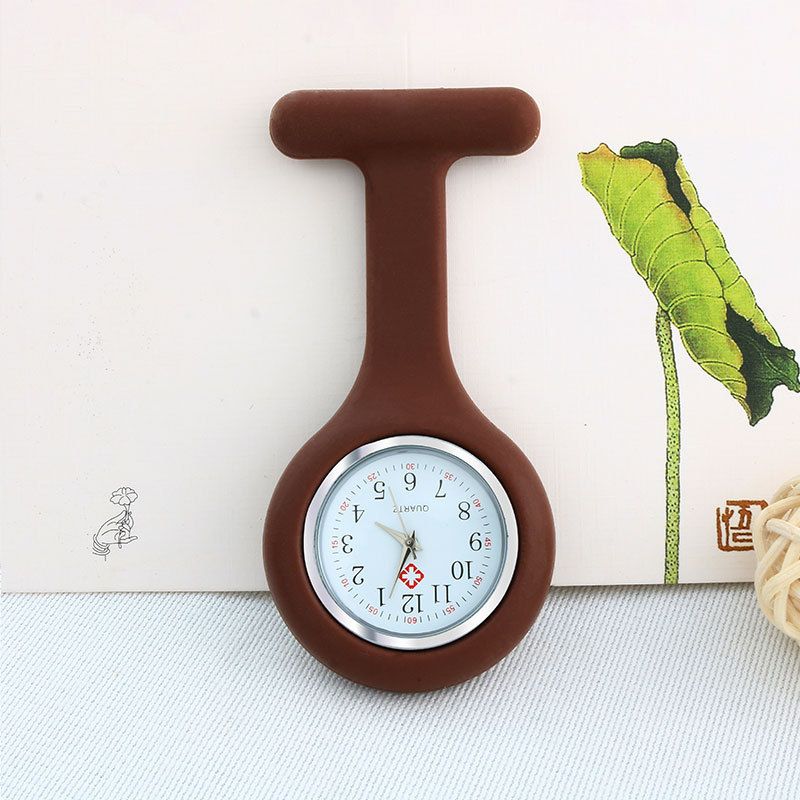 Watch Pendant Silicone Tape For Men And Women Nurses Watch Advertising Gift Watch Breast Watch_voghion.com