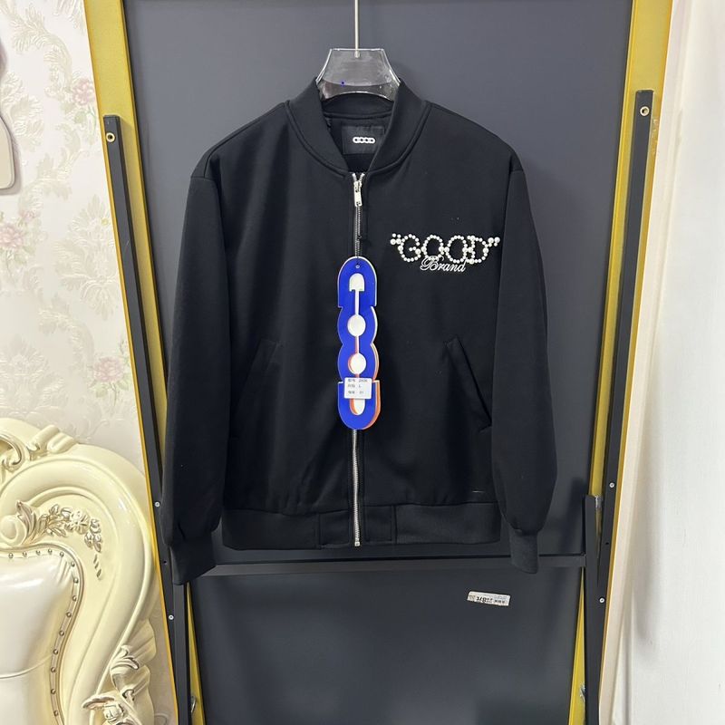2025 Embroidered Pearl Jacket Men Women Spring And Autumn GOOD Versatile Baseball Stylish Coat For Couples_voghion.com