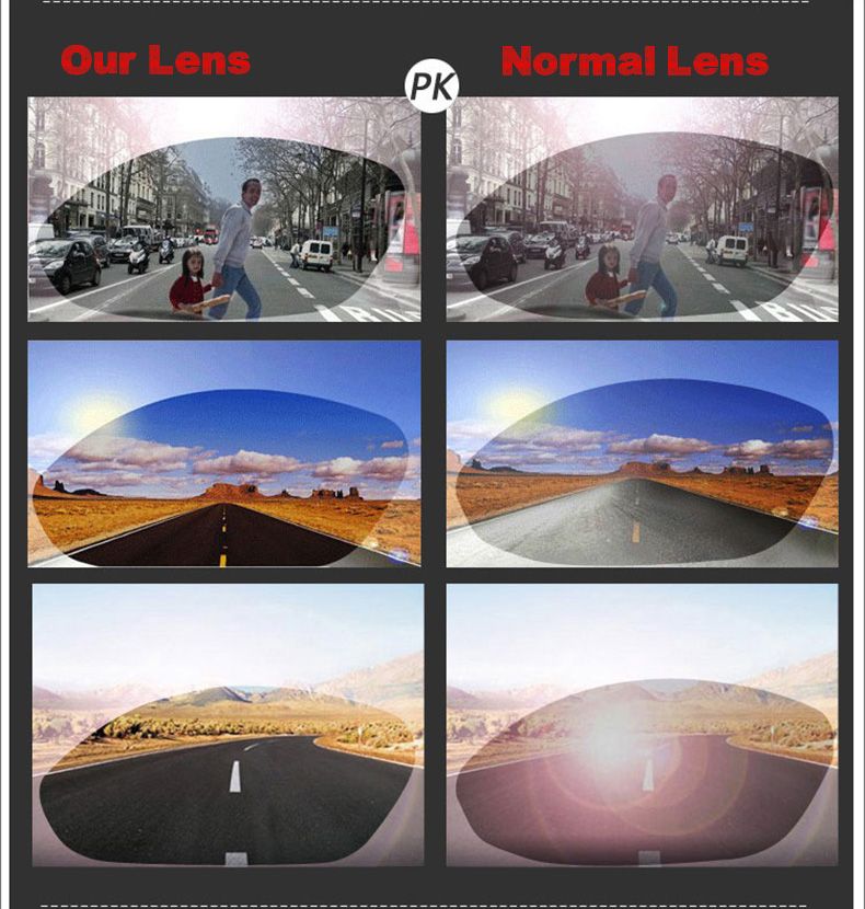 Gafas de sol fotocromáticas polarizadas HOOLDW de moda para hombre, para deportes al aire libre, gafas de sol camaleónicas, gafas de conducción, gafas que cambian de color_voghion.com