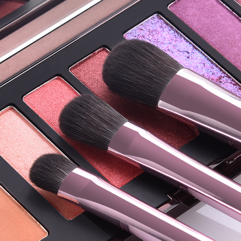 10-delige make-upborstelset, kalebas rode staart, mahoniehouten penseelpunt, blushborstel, schoonheidshulpmiddelen GUJHUI_voghion.com