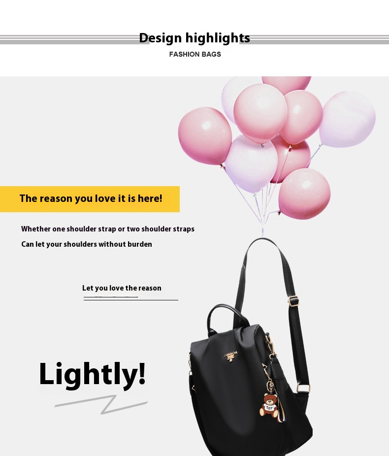 Bolsa feminina anti-roubo mochila oxford pano mochilas 2024 primavera nova versão coreana moda grande capacidade mochila de lona_voghion.com