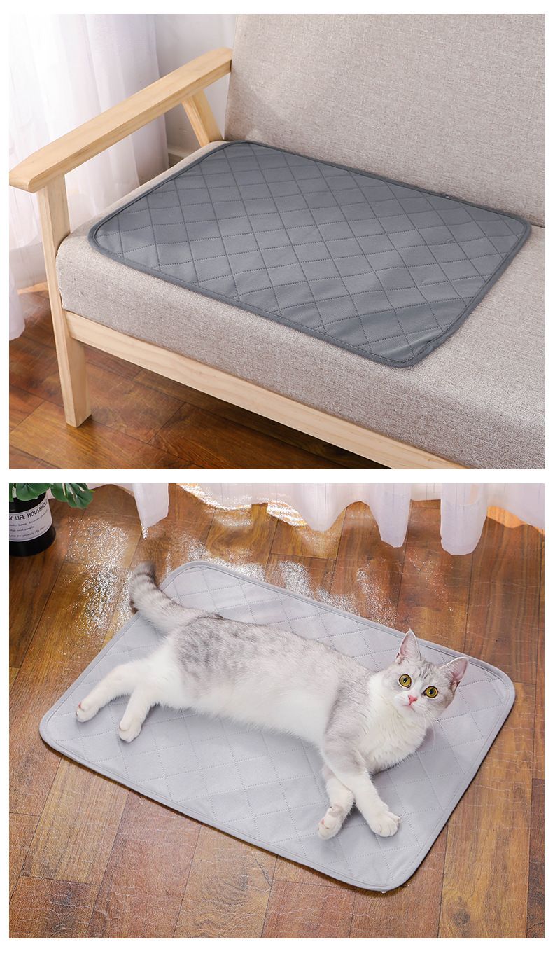 Scutec lavabil absorbant pentru urină pentru câini, pisică, scutec pentru dresaj, pernă pentru animale de companie_voghion.com