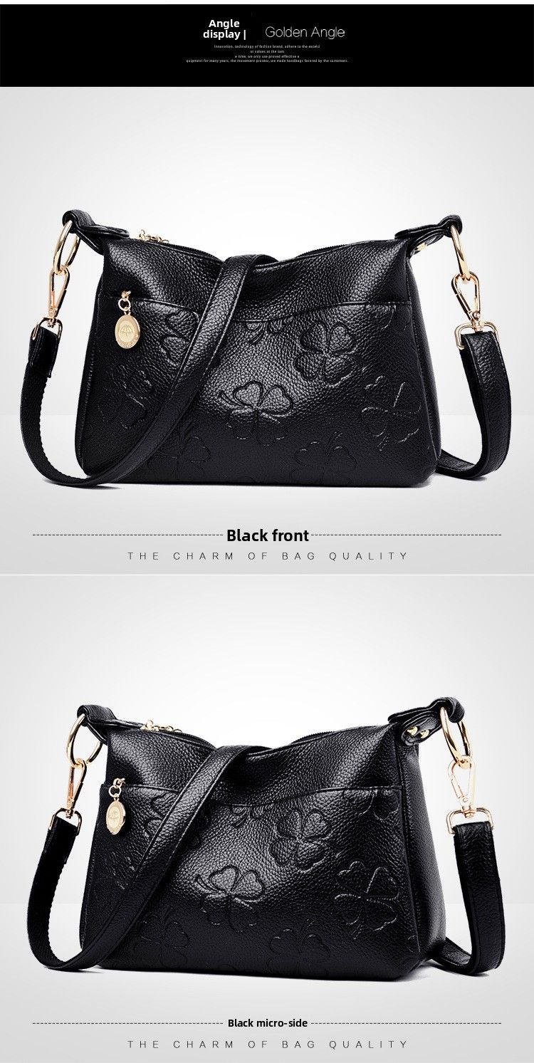 Zaino da donna in morbida pelle con tracolla di grande capacità, modello 2025, per donne anziane, per mamme di mezza età_voghion.com