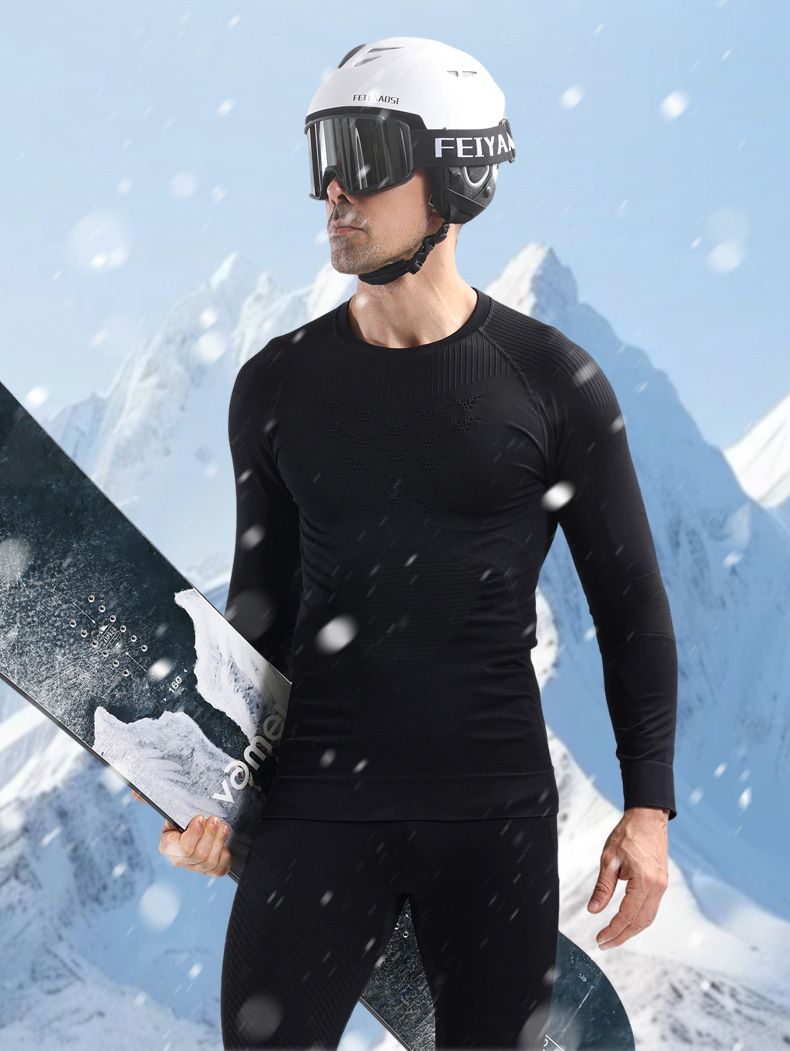 2025 Ski Quick-Dry Suit Extremely Cold Compression Base Layer Sports Men's Thermal Functional Underwear Autumn Winter_voghion.com