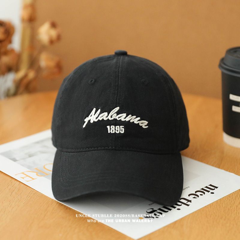 Korean Style Baseball Cap - Deep Top Design With Curved Brim, Plain Face Cover Sun Hat For Men & Women_voghion.com