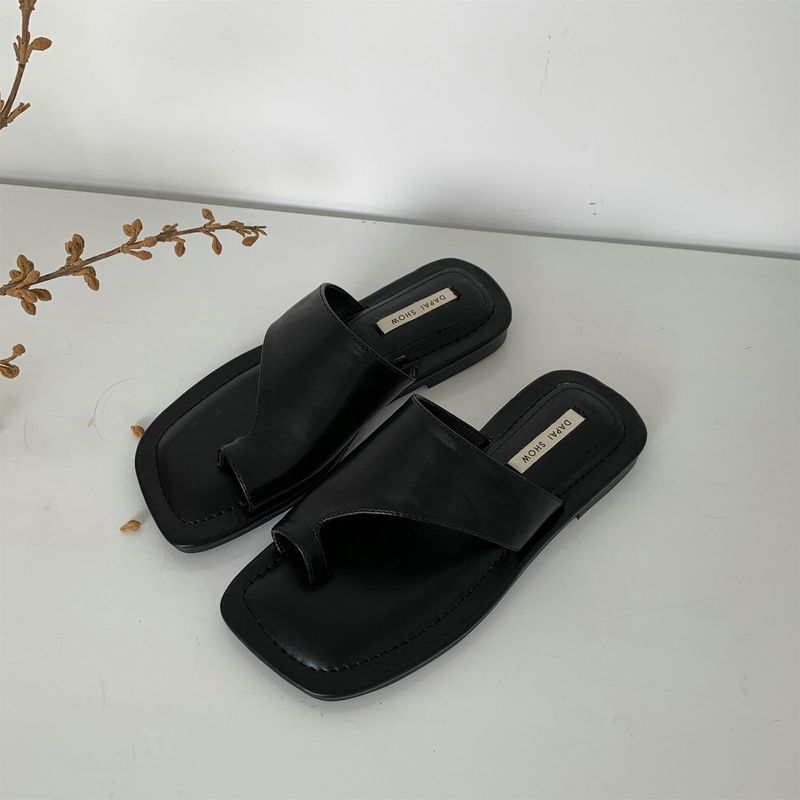 Crowdsourced design, damskor med fyrkantiga tåflip flops, nya mångsidiga strandskor för sommaren för utomhusbruk 2023_voghion.com
