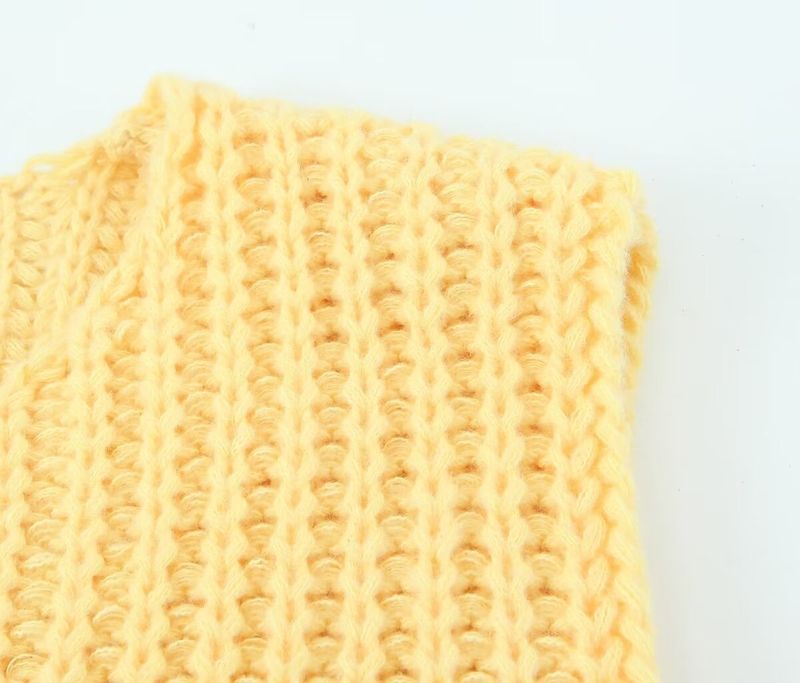 Damenbekleidung Strickjacke lockerer Pullover Damen Strickpullover beliebte 8 Farben_voghion.com