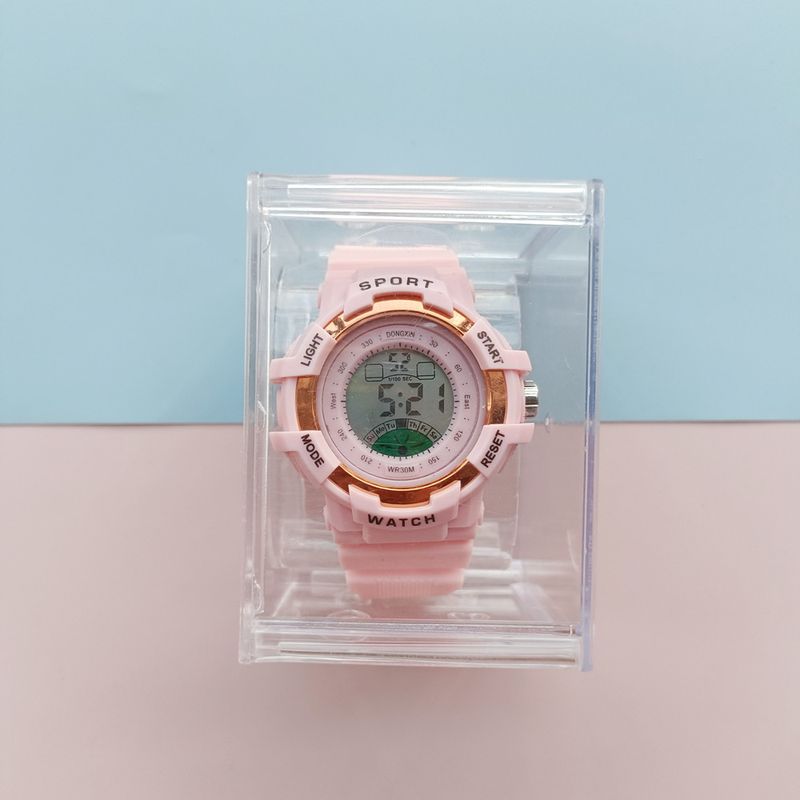 Nouvelle montre électronique de sport multifonctionnelle et lumineuse pour étudiants, étanche, pour hommes et femmes, idéale pour l'extérieur, décontractée et tendance_voghion.com