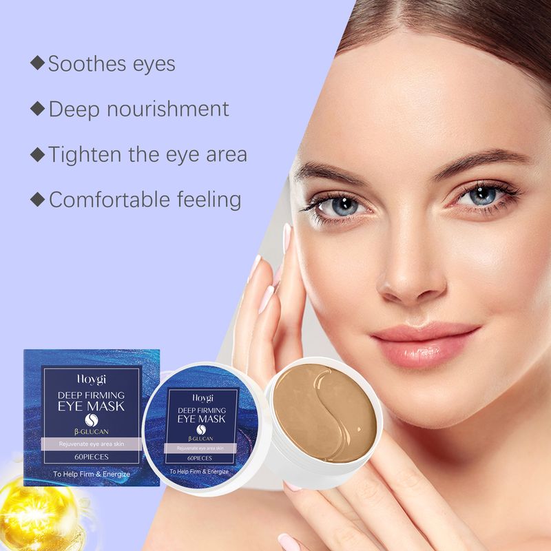 Hoygi Firming Eye Mask Gentle Firming Eye Skin Moisturizing Moisturizing Bright Elastic Soft Care Eye Mask_voghion.com
