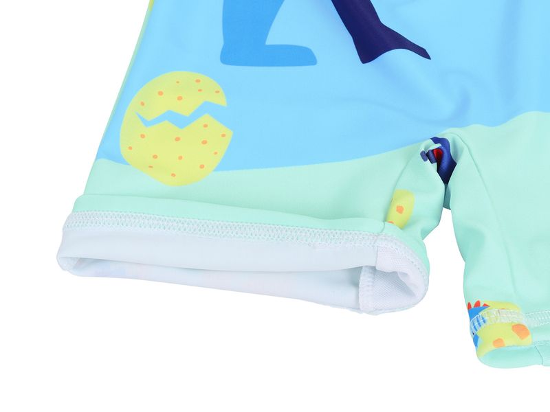 Mother & Kids boys summer quick-drying breathable swim cute dinosaur print one-piece swimsuit baby boy swimsuit children's swimsuit_voghion.com